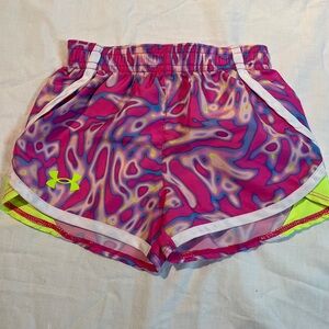 18M Under Armour Multicolor Patterned Shorts